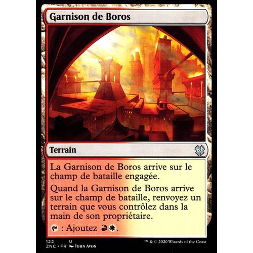 Garnison De Boros - Mtg - Commander Renaissance De Zendikar - U - 122