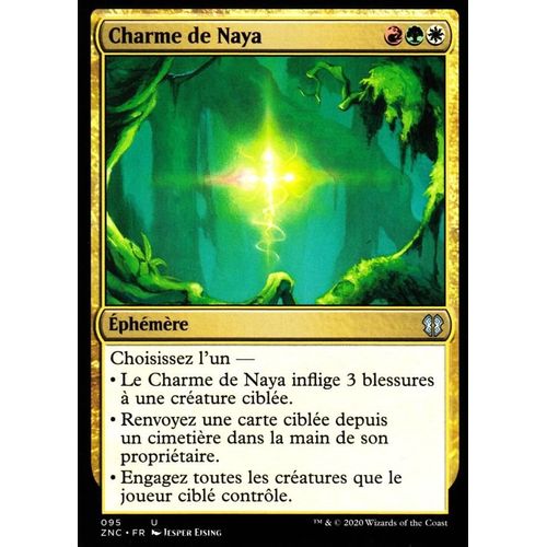 Charme De Naya - Mtg - Commander Renaissance De Zendikar - U - 95