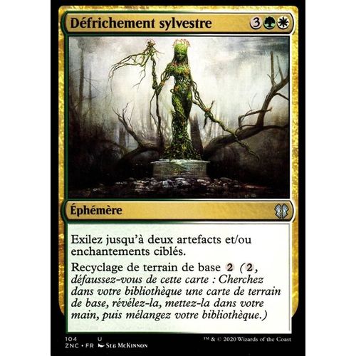 Défrichement Sylvestre - Mtg - Commander Renaissance De Zendikar - U - 104