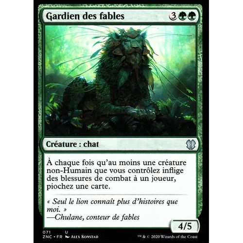 Gardien Des Fables - Mtg - Commander Renaissance De Zendikar - U - 71