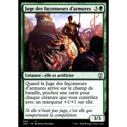 Juge Des Façonneurs D'armures - Mtg - Commander Renaissance De Zendikar - U - 60