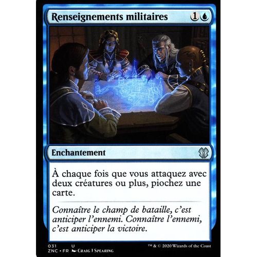 Renseignements Militaires - Mtg - Commander Renaissance De Zendikar - U - 31