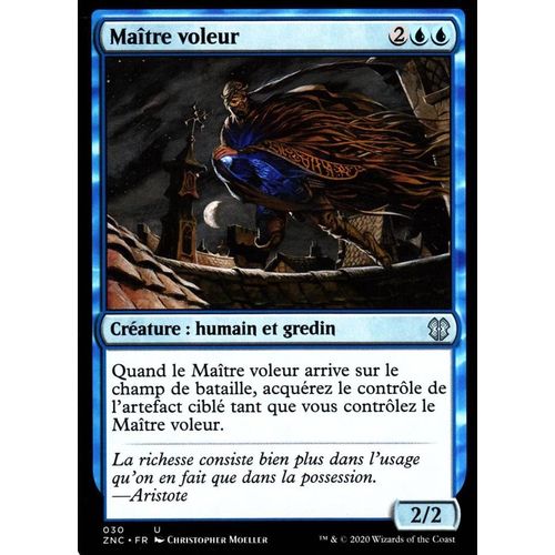 Maître Voleur - Mtg - Commander Renaissance De Zendikar - U - 30