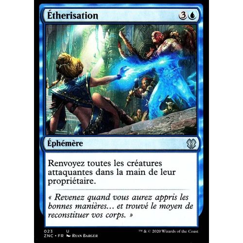 Étherisation - Mtg - Commander Renaissance De Zendikar - U - 23