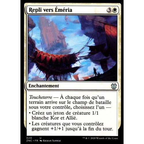 Repli Vers Éméria - Mtg - Commander Renaissance De Zendikar - U - 20