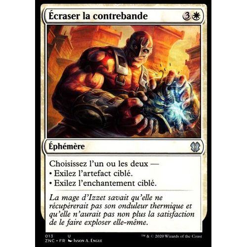 Écraser La Contrebande - Mtg - Commander Renaissance De Zendikar - U - 13