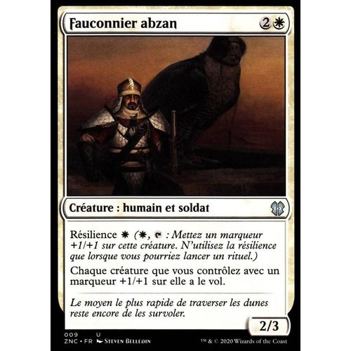 Fauconnier Abzan - Mtg - Commander Renaissance De Zendikar - U - 9