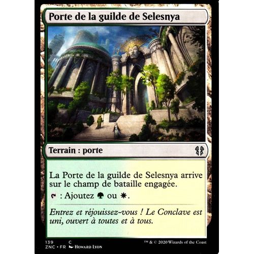 Porte De La Guilde De Selesnya - Mtg - Commander Renaissance De Zendikar - C - 139