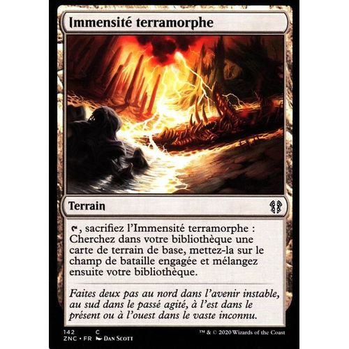 Immensité Terramorphe - Mtg - Commander Renaissance De Zendikar - C - 142