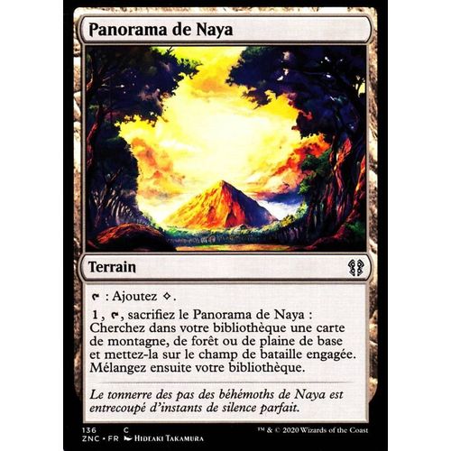 Panorama De Naya - Mtg - Commander Renaissance De Zendikar - C - 136