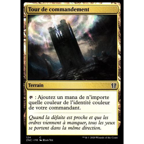 Tour De Commandement - Mtg - Commander Renaissance De Zendikar - C - 124