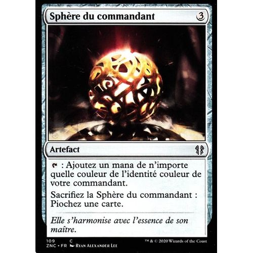Sphère Du Commandant - Mtg - Commander Renaissance De Zendikar - C - 109