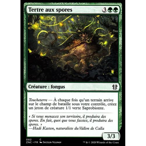 Tertre Aux Spores - Mtg - Commander Renaissance De Zendikar - C - 82