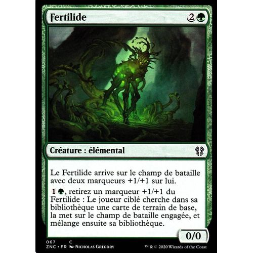 Fertilide - Mtg - Commander Renaissance De Zendikar - C - 67