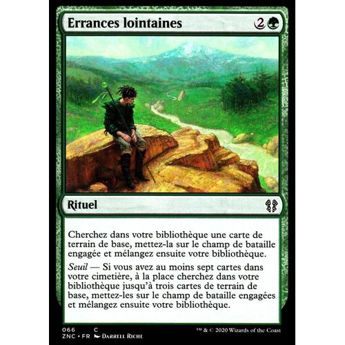 Errances Lointaines - Mtg - Commander Renaissance De Zendikar - C - 66