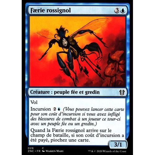 Faerie Rossignol - Mtg - Commander Renaissance De Zendikar - C - 28