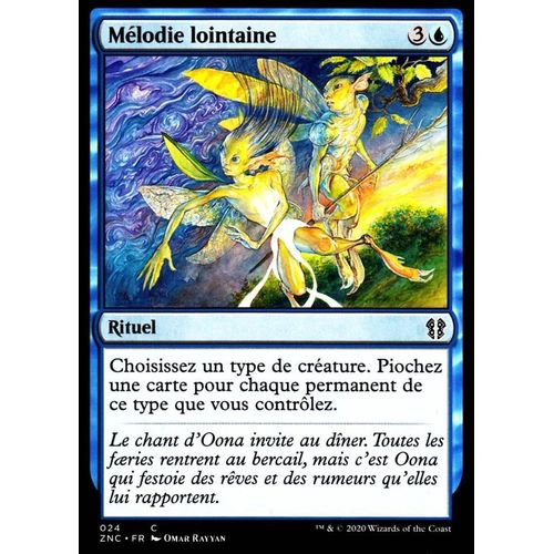 Mélodie Lointaine - Mtg - Commander Renaissance De Zendikar - C - 24