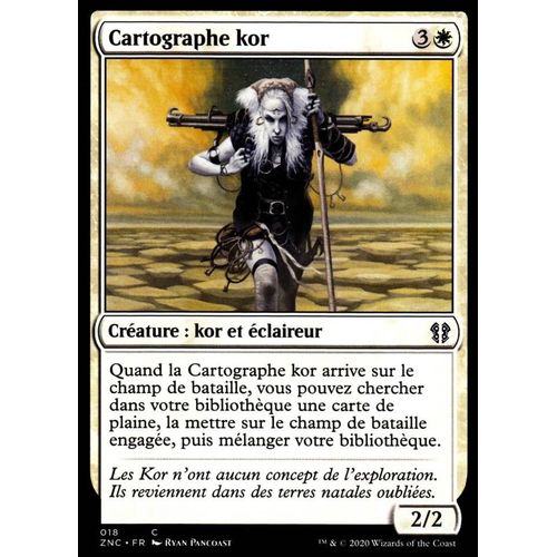 Cartographe Kor - Mtg - Commander Renaissance De Zendikar - C - 18