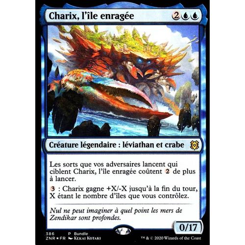 Charix L'île Enragée Foil - Mtg - Bundle Renaissance De Zendikar - R -