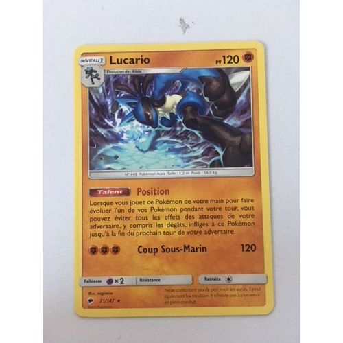 (787) Lucario 71/147 Pokemon