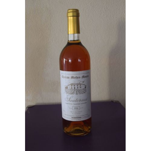 Sauternes 1996 Chateau Mothes Mouret