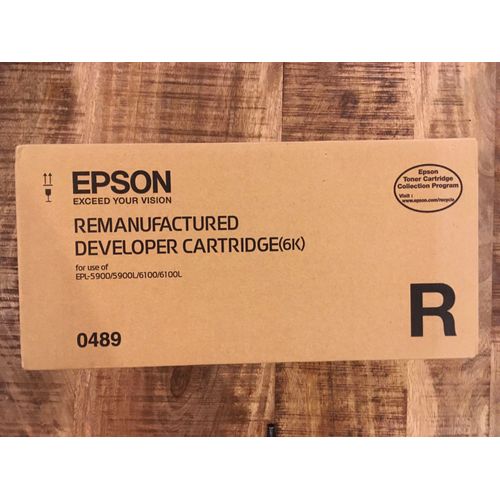 Epson - Noir - originale - cartouche de toner - pour EPL 5900, 5900L, 6100, 6100L