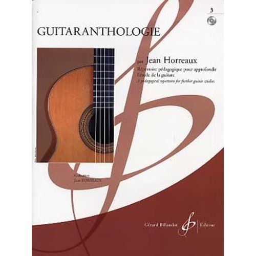 Guitaranthologie Volume 3, Livre + Cd