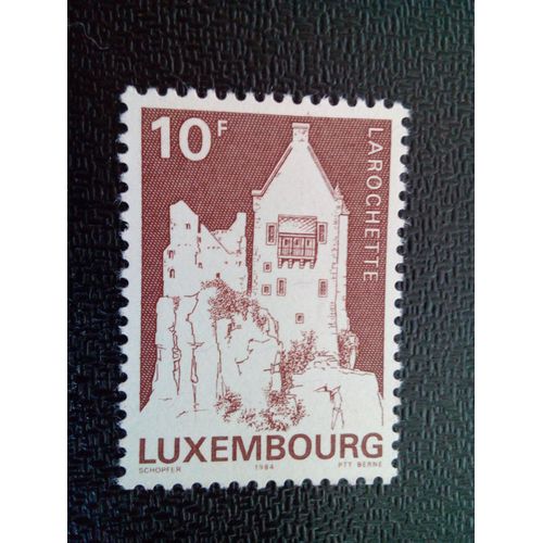 Timbre Luxembourg Yt 1056 Château De Larochette 1984 ( 031004 )