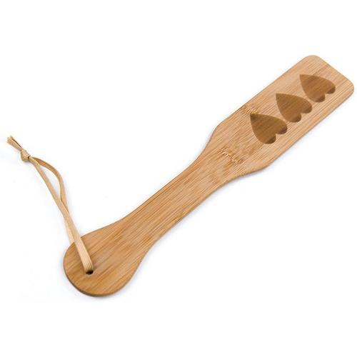 Amour Cravache En Bois Tapette Paddle,31.7 Cm,Hit Ass Fouets Fetish Sm & Bondage Adulte Jouets Sexuel Fouets Restrain Kit Pour Femme Homme Gay (Amour)