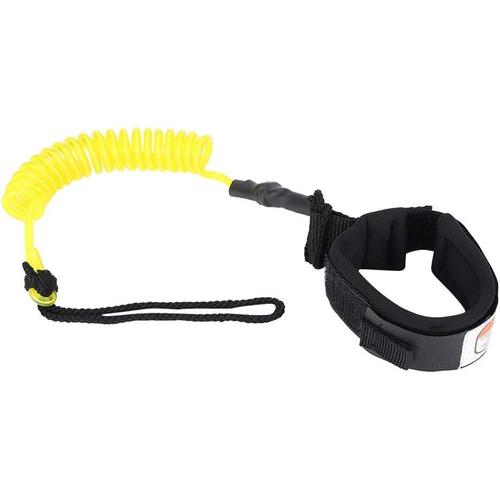 Corde De Jambe De Surf Pour Kayak, Corde De Pagaie De 5 Pieds, Laisse De Bobine Pour Planche De Paddle/Planche De Surf, Pour Bodyboards/Planches De Surf, Etc.