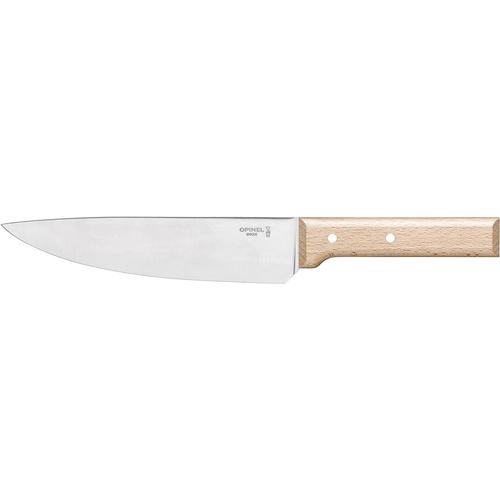 Hêtre - N°118 Chef Multi-Usage Parallèle - Couteau Cuisine - Couteau Cuisine Professionnel Lame Inox 20 Cm Et Manche En Bois De Hêtre