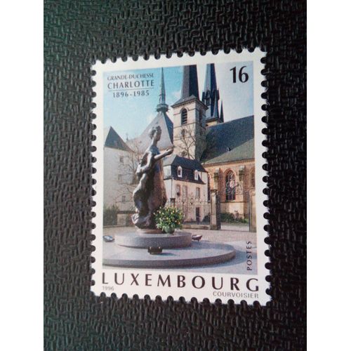 Timbre Luxembourg Yt 1338 Centenaire De La Grande-Duchesse Charlotte 1996 ( 031004 )