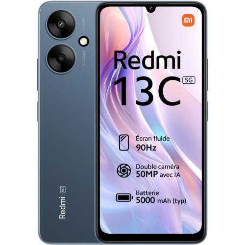 XIAOMI Redmi 13C 128Go Bleu 5G