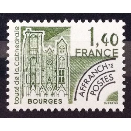 Préoblitéré Monuments Historiques - Bourges 1,40 (Impeccable N° 164) Neuf** Luxe (= Sans Trace De Charnière) - France Année 1979 - Brn83 - N29331