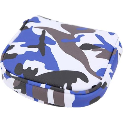 Bleu Golf Putter Cover Cover Head Covovers Malleret Putter Tête Couverture Cuir Golf Putter Couvre-Malets Pour Scotty Cameron Odyssey Taylormade Ping Callaway