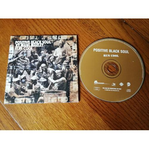 Cd Single Positive Black Soul Ky Mani Marley " Run Cool " 3 Titres 2000,Version Collector Destinée Aux Médias