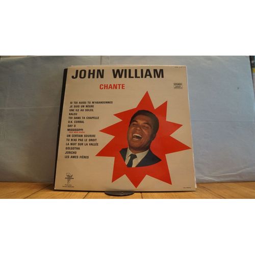 Disque 33 Tours John William Chante