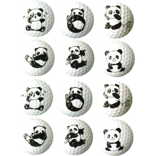 Couleurs Assortiesx2pcs 12 Pièces Balles De Golf Pour Enfants Balles De Golf Pour Enfants Balle D'entraînement Balle De Pratique Dessin Animé Enfant