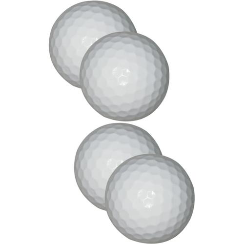 Blanc 4 Pièces Golf Water- Balles De Golf Lumineuses Allumer Des Balles Boules De Rêve Brillent Balles De Golf Élastiques Golf Fluo Boule Lumineuse Fluorescence Caoutchouc Blanche