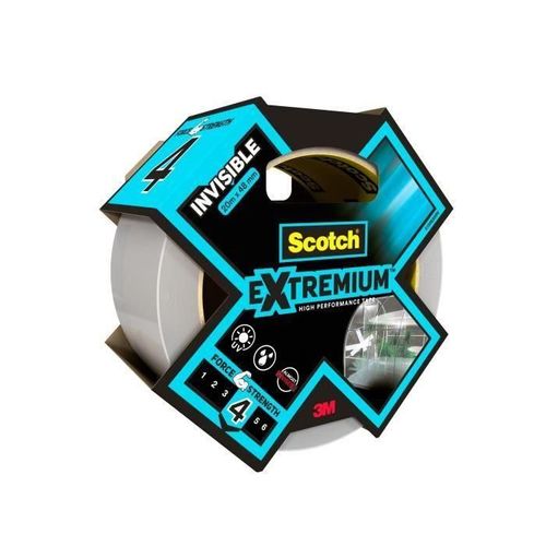 3M Toile de Reparation Extremium Invisible - Transparent - 20mx48mm