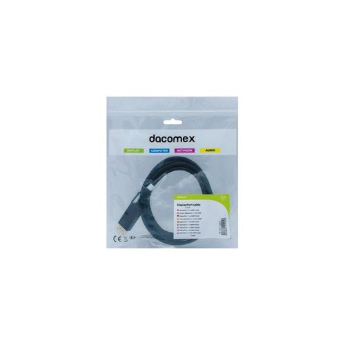 DACOMEX Sachet cordon DisplayPort 1.1 vers HDMI - 2 mètres