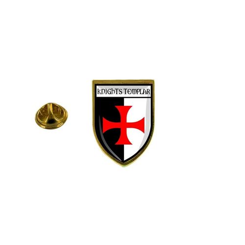 Pins Pin Badge Pin's Drapeau Pays Blason Templier Croix Jerusalem Knight Templar