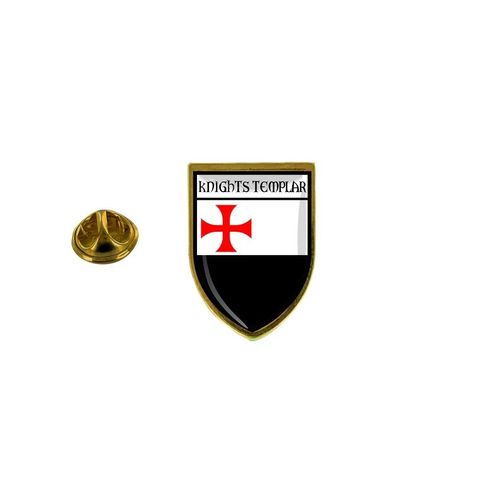 Pins Pin Badge Pin's Souvenir Drapeau Blason Templier Chevalier Croisade R2