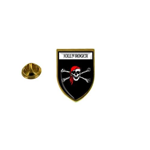 Pins Pin Badge Pin's Souvenir Ville Drapeau Pays Blason Pirate Jolly Roger