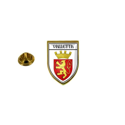 Pins Pin Badge Pin's Souvenir Ville Drapeau Pays Blason Ecusson La Valette Malte