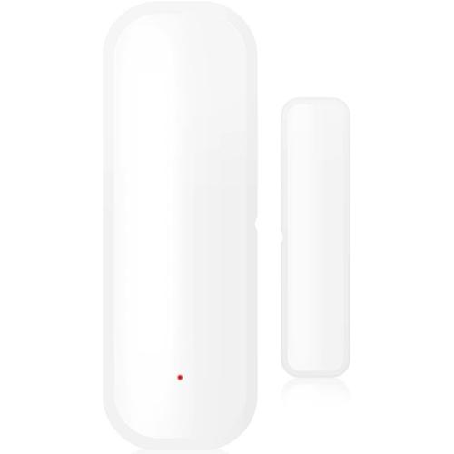 Tuya Détecteur de porte WiFi/pour Zigbee pour capteur de fenêtre Smart Home Détecteur de porte WiFi sans fil Système d'alarme de sécurité pour la maison et le bureau (Zigbee)