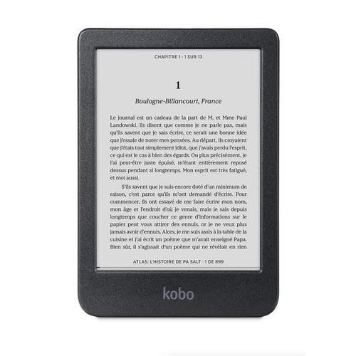 Liseuse numérique Kobo by Fnac Clara BW 6" 16 Go Noir