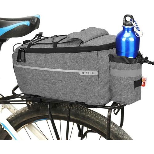 Gris Porte-Bagages Arrière Pour Vélo - Sac De Rangement Pour Coffre De Vélo - Sac De Rangement Pour Vélo, Tourisme, Voyage