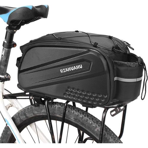 10l Sacoche De Vélo Sacoche Porte-Bagages 10l Sacoche De Coffre De Siège Arrière De Bicyclette Vélo Pour Porte-Bagages Sac De Rangement Sac À Vélo Comme Sac À Main Et Sac À Bandoulière