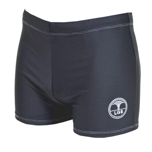 Maillot De Bain Boxer Lagon Bleu Shorty One Noir/Blanc Noir